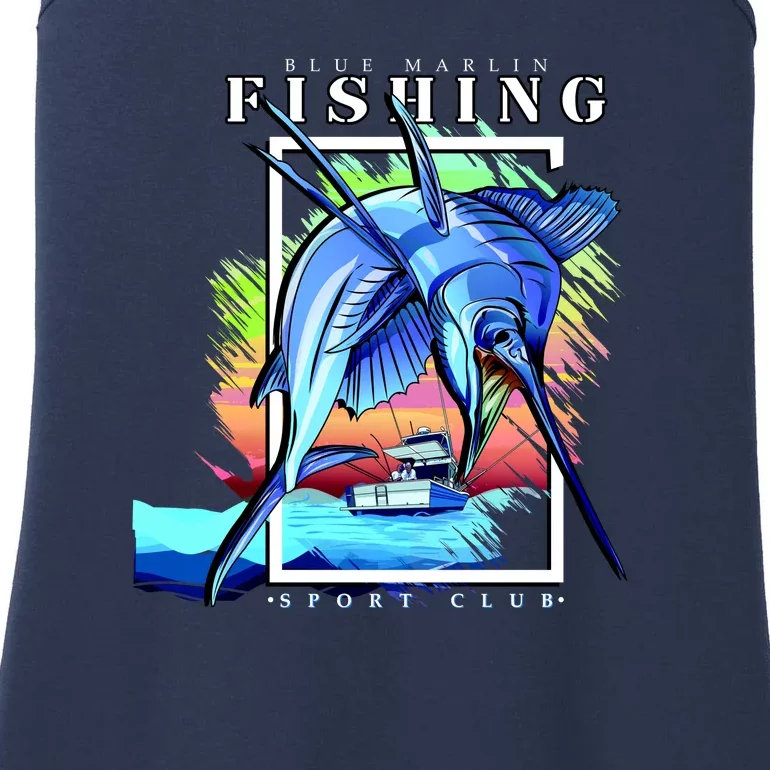 Blue Marlin Fishing Club Ladies Essential Tank