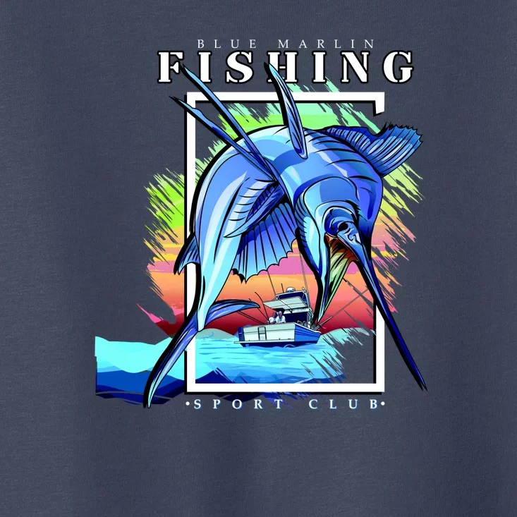 Blue Marlin Fishing Club Toddler T-Shirt