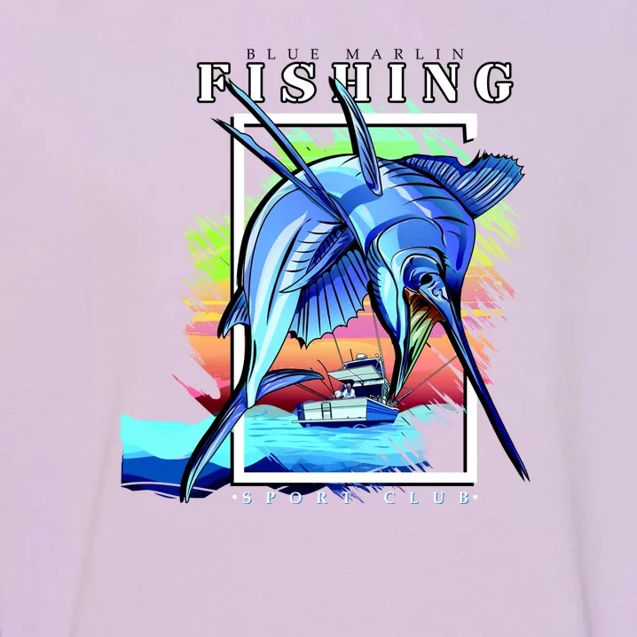 Blue Marlin Fishing Club Garment-Dyed Sweatshirt