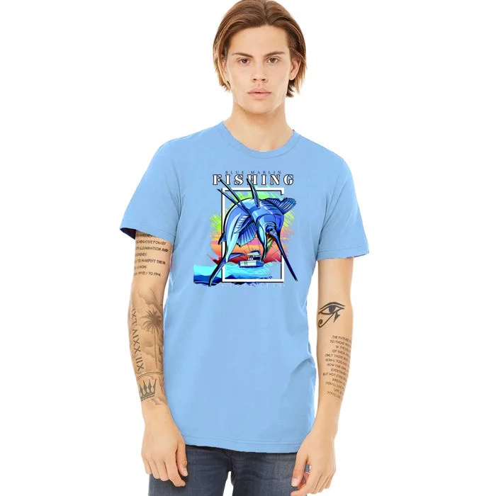 Blue Marlin Fishing Club Premium T-Shirt