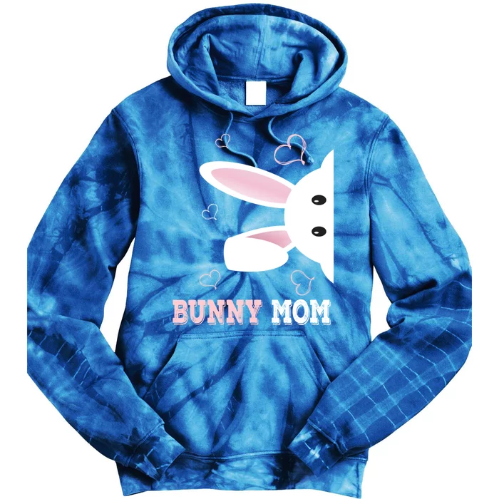 Bunny Mom Funny Easter Cute Bunny Mama Cute Gift Tie Dye Hoodie