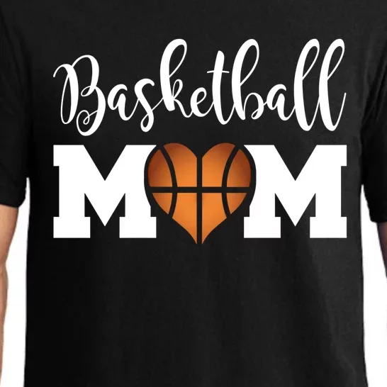 Basketball Mom Gift Love Bball Mother Gift Pajama Set