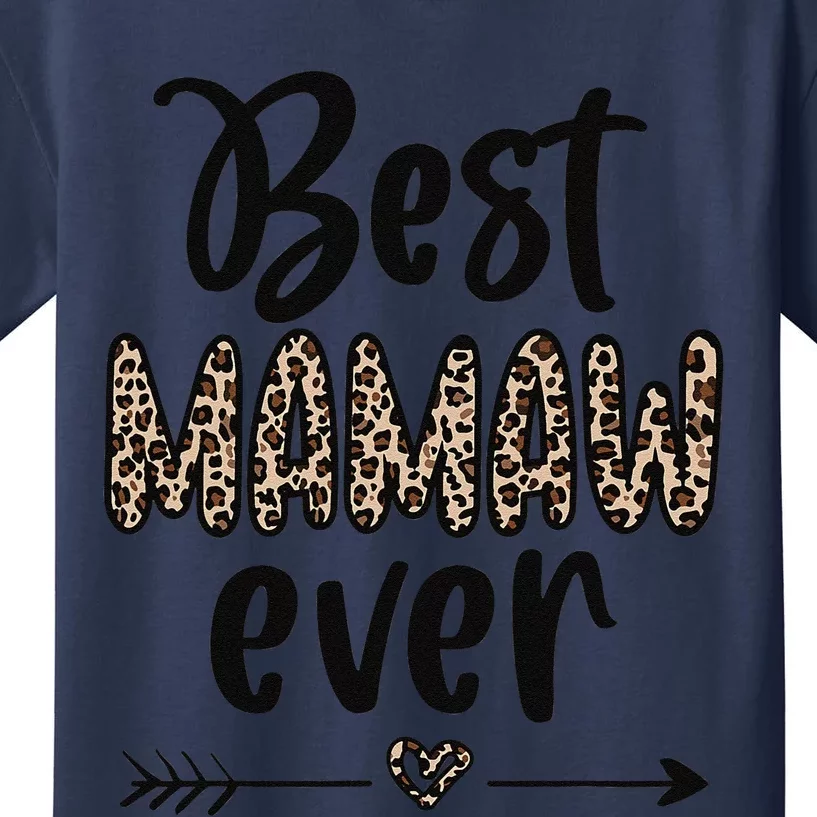 Best Mamaw Grandmother Appreciation Mamaw Grandma Kids T-Shirt