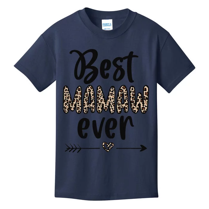 Best Mamaw Grandmother Appreciation Mamaw Grandma Kids T-Shirt