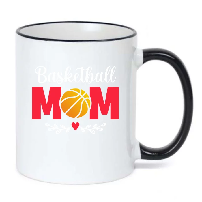 Basketball Mom Gift Black Color Changing Mug