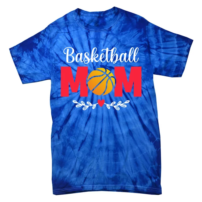 Basketball Mom Gift Tie-Dye T-Shirt