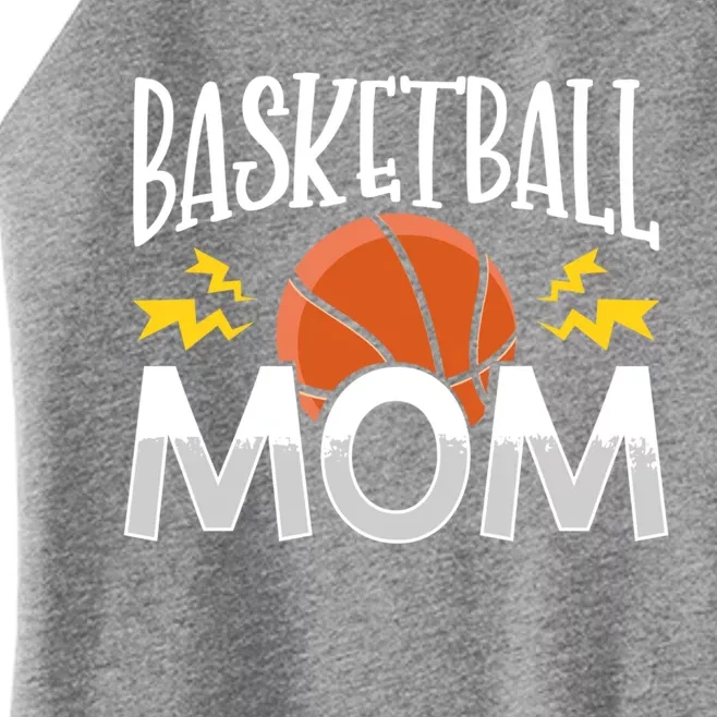 Basketball Mom Great Gift Women’s Perfect Tri Rocker Tank