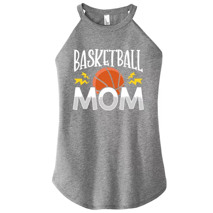 Basketball Mom Great Gift Women’s Perfect Tri Rocker Tank