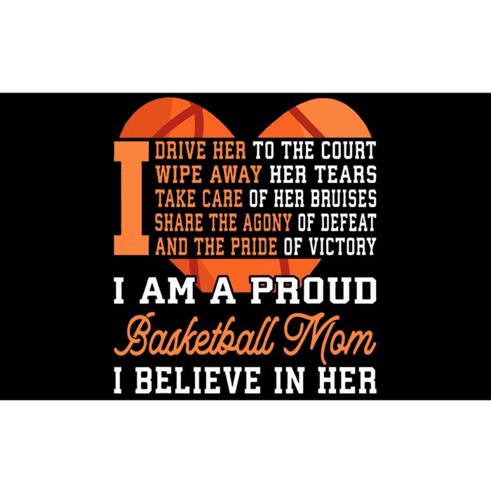 Basketball Mom Game Day Outfit Mothers Day Gift Bumper Sticker