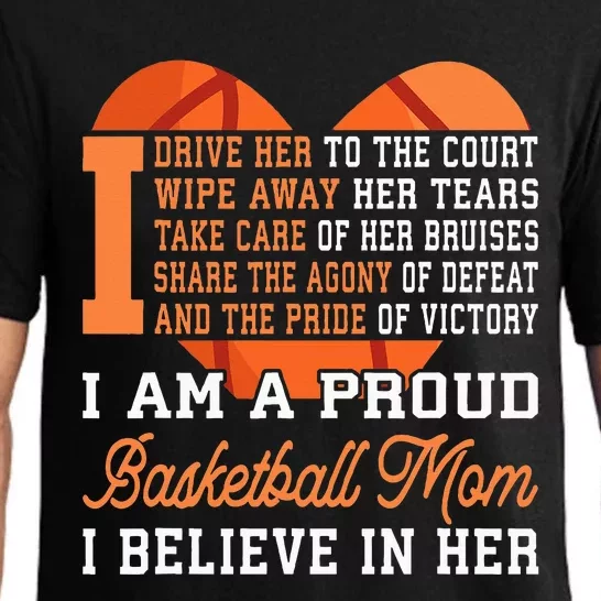 Basketball Mom Game Day Outfit Mothers Day Gift Pajama Set