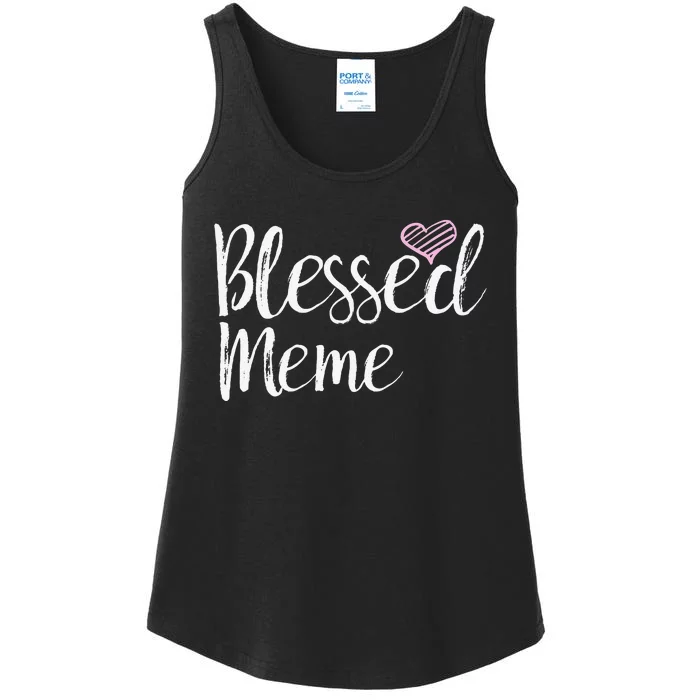 Blessed Meme Grandma Gifts Ladies Essential Tank