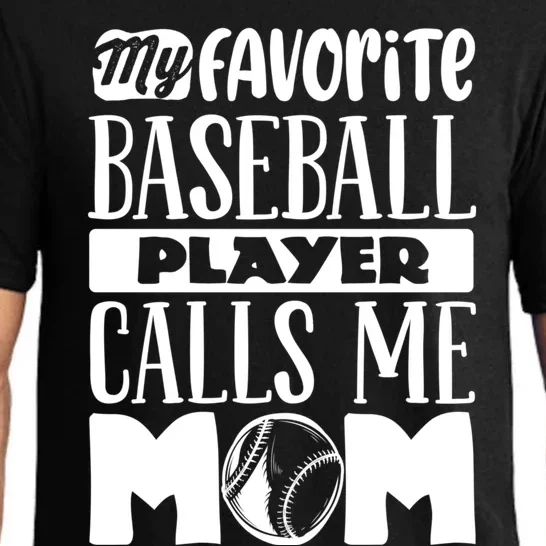 Baseball Mom Great Gift Baseball Lover Cool Gift Pajama Set