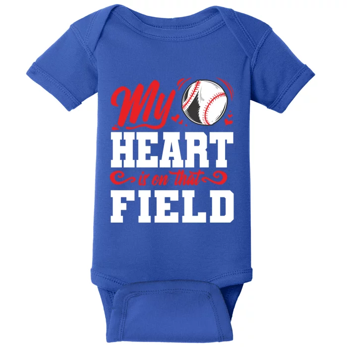 Baseball Mom Gift Baseball Lover Gift Baby Bodysuit