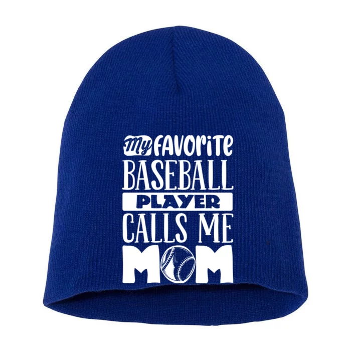 Baseball Mom Gift Baseball Lover Gift Short Acrylic Beanie