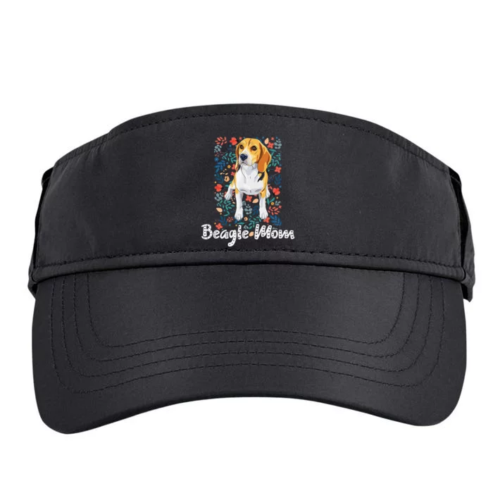 Beagle Mom Gifts for Dog Lovers & Beagle Mama Adult Drive Performance Visor