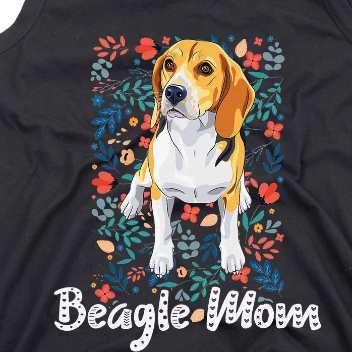 Beagle Mom Gifts for Dog Lovers & Beagle Mama Tank Top