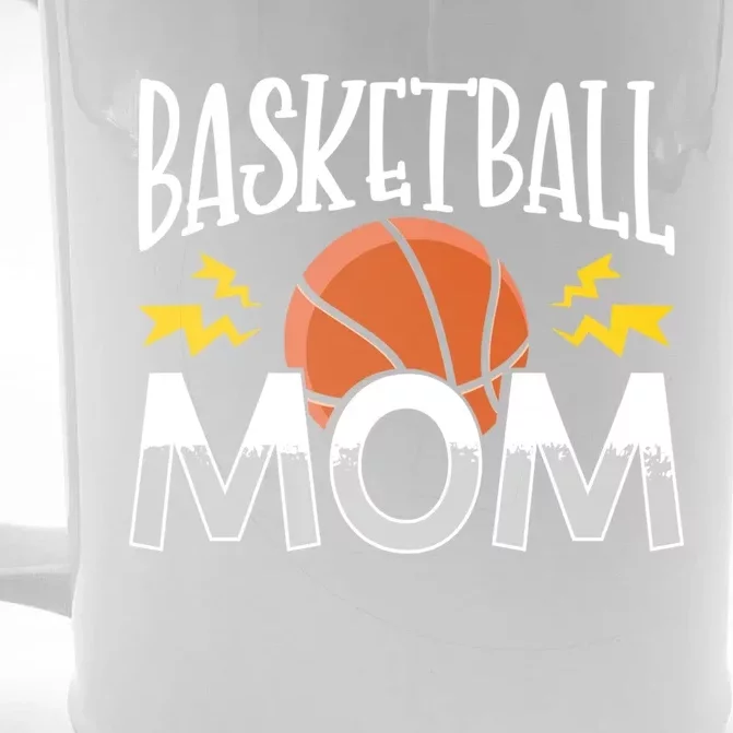 Basketball Mom Gift Front & Back Beer Stein