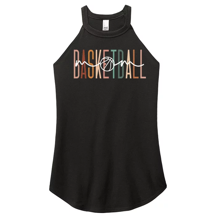 Basketball Mom Game Day Outfit Mothers Day Women’s Perfect Tri Rocker Tank