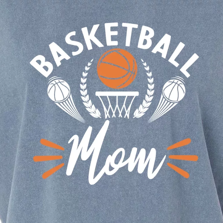 Basketball Mom Gift Garment-Dyed Women's Muscle Tee