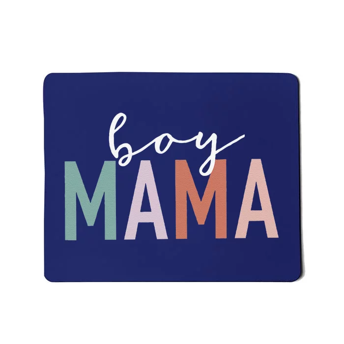 Boy Mama Gifts For Mother Mom Of Boy Leopard Print Mousepad