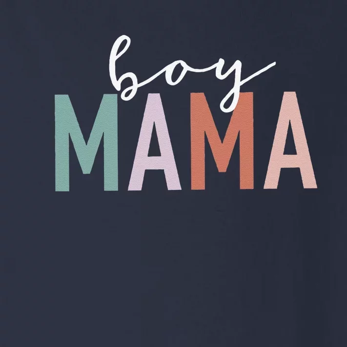 Boy Mama Gifts For Mother Mom Of Boy Leopard Print Toddler Long Sleeve Shirt