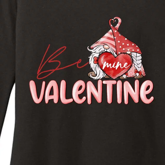 Be Mine Gnomes Happy Valentines Day Gnomes Couple Matching Womens CVC Long Sleeve Shirt