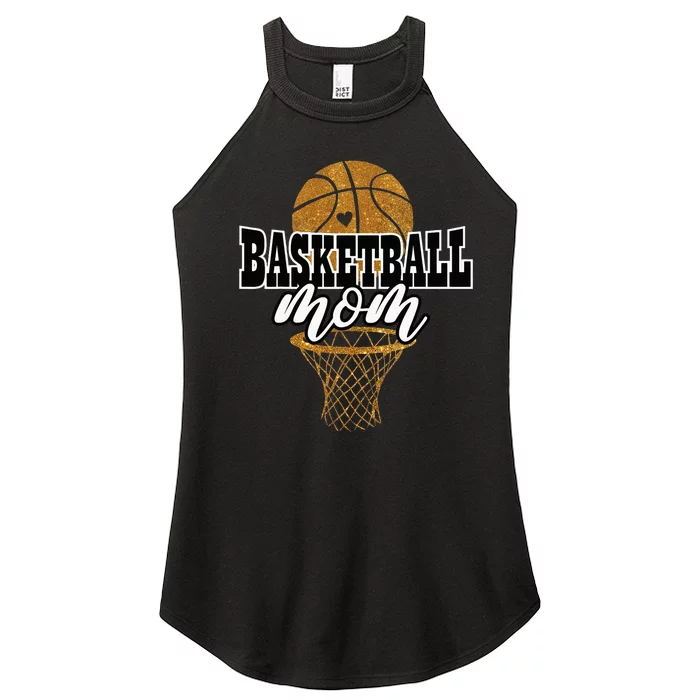 Basketball Mom Game Day Outfit Mothers Day Women’s Perfect Tri Rocker Tank