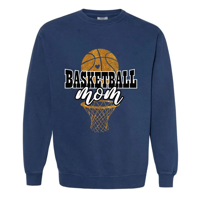 Basketball Mom Game Day Outfit Mothers Day Garment-Dyed Sweatshirt