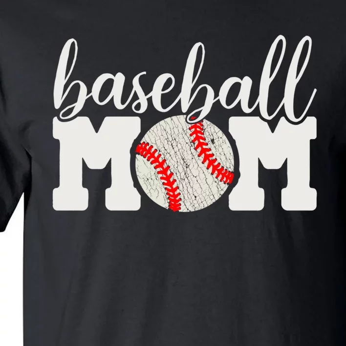 Baseball Mom Gift - Cheering Mother of Boy Outfit Tall T-Shirt