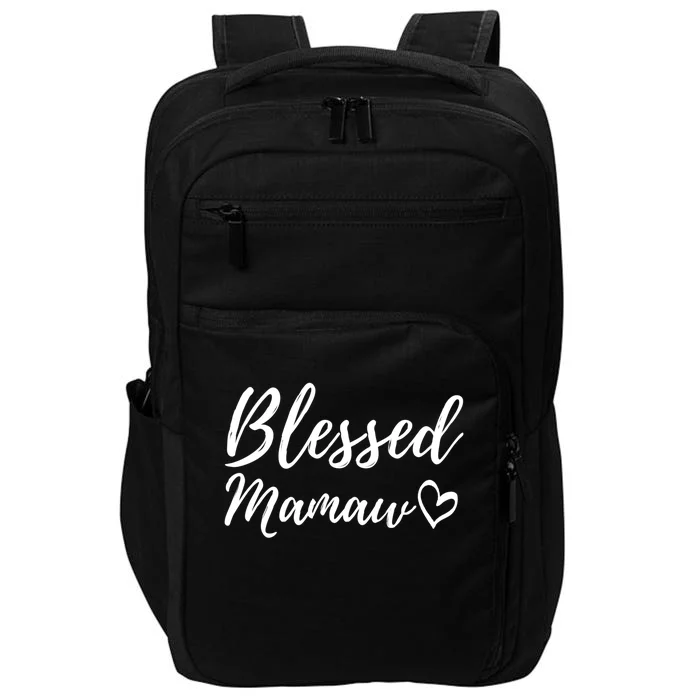 Blessed Mamaw Great Gift Christmas Family Matching Thanksgiving Gift Impact Tech Backpack