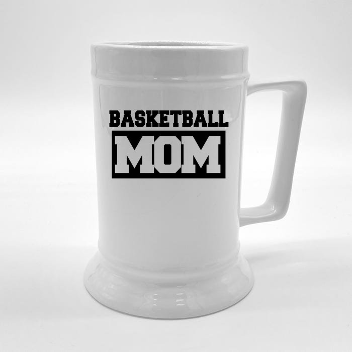 Basketball Mom Gift Basketball Player Gift Front & Back Beer Stein