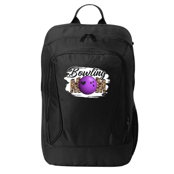 Bowling Mom Game Day Outfit Funny Mother's Day For Mom Gift City Backpack