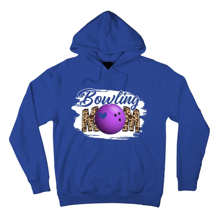 Bowling Mom Game Day Outfit Funny Mother's Day For Mom Gift Hoodie