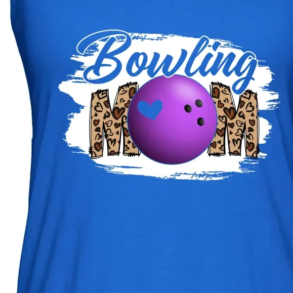 Bowling Mom Game Day Outfit Funny Mother's Day For Mom Gift Ladies Essential Flowy Tank