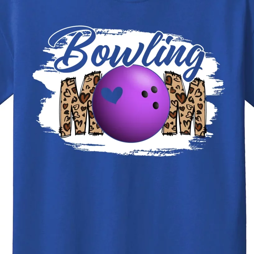 Bowling Mom Game Day Outfit Funny Mother's Day For Mom Gift Kids T-Shirt