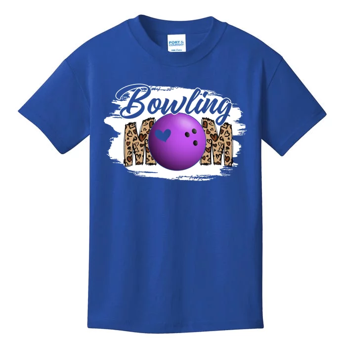 Bowling Mom Game Day Outfit Funny Mother's Day For Mom Gift Kids T-Shirt