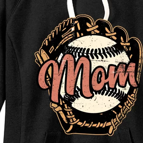 Baseball Mom Gift Baseball Gift Baseball Lover Gift Women's Fleece Hoodie