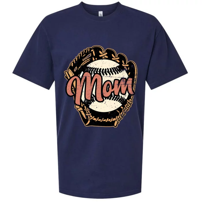 Baseball Mom Gift Baseball Gift Baseball Lover Gift Sueded Cloud Jersey T-Shirt