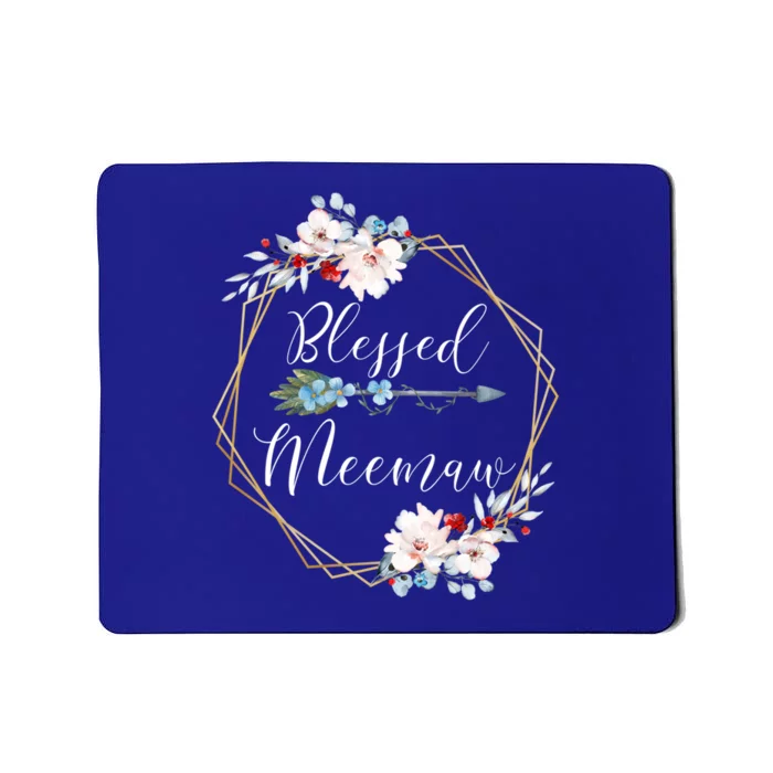 Blessed Meemaw Grandma Gift Mousepad