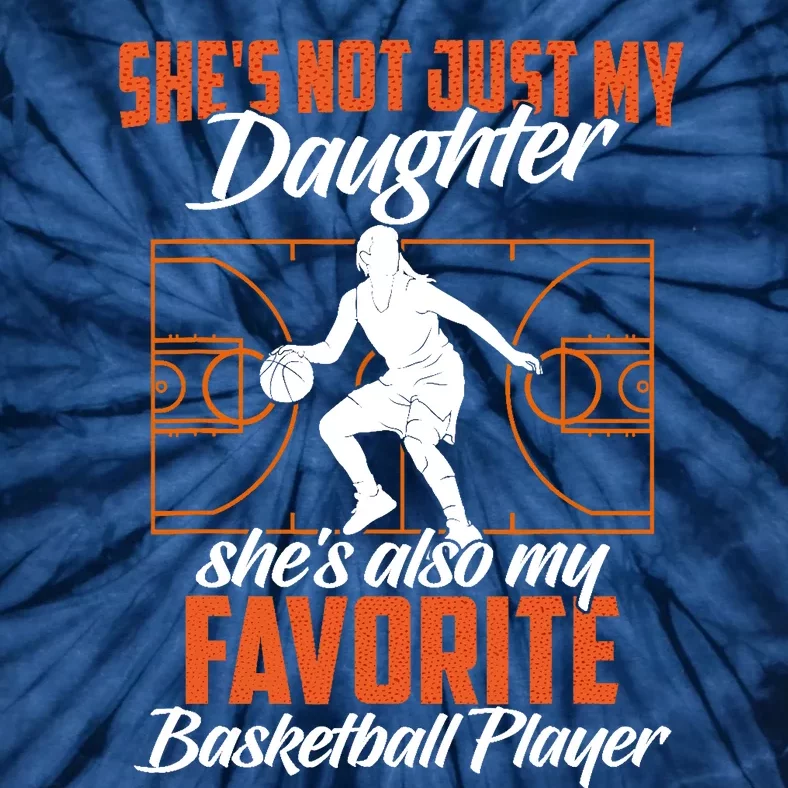 Basketball Mom Girl Basketball Player Basketball Fan Tie-Dye T-Shirt