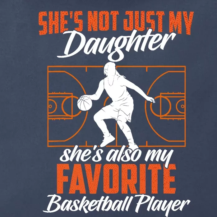 Basketball Mom Girl Basketball Player Basketball Fan Zip Tote Bag