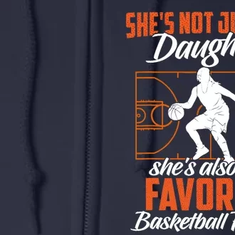 Basketball Mom Girl Basketball Player Basketball Fan Full Zip Hoodie