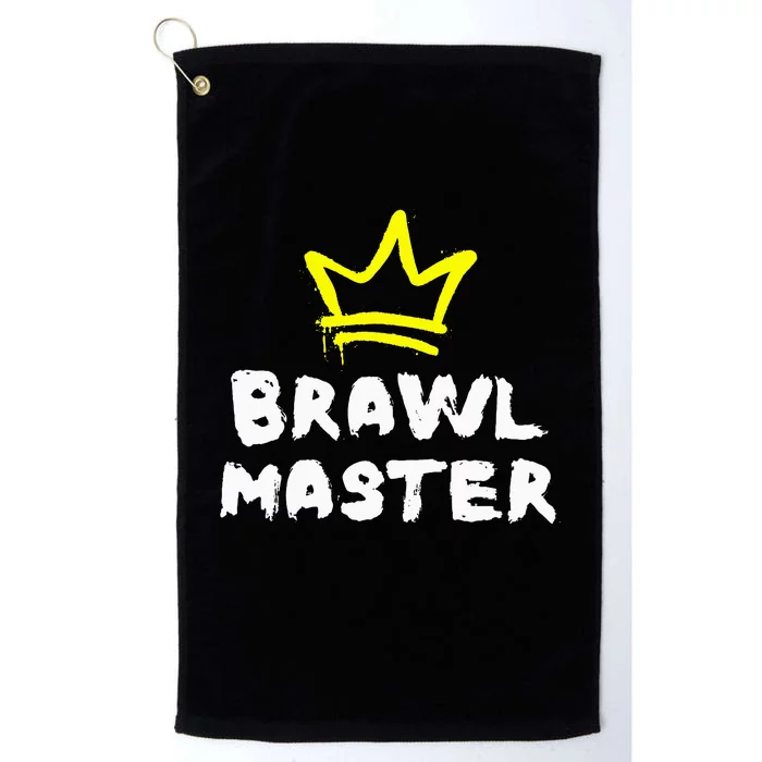 Brawl Master Gamer Gaming Brawler Brawl Platinum Collection Golf Towel