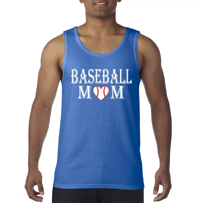 Baseball Mom Graphic Funny Gift Funny Gift For Sport Moms Tank Top