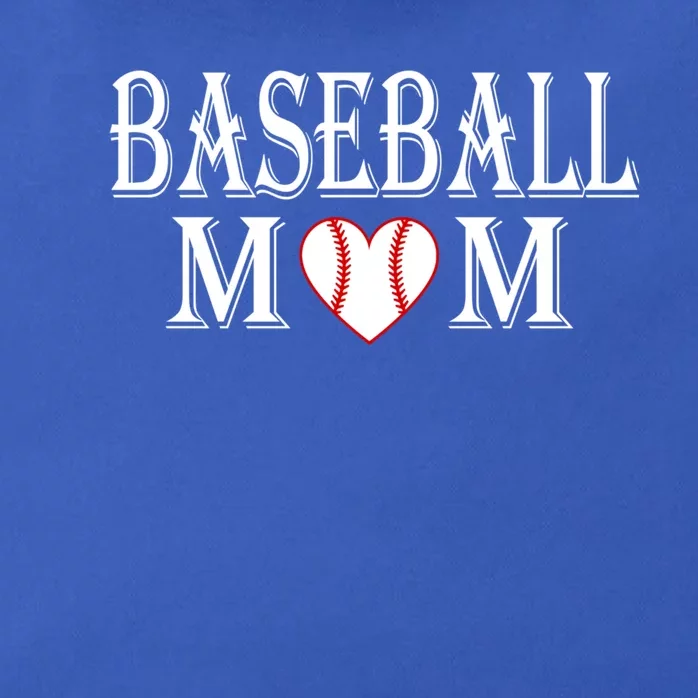 Baseball Mom Graphic Funny Gift Funny Gift For Sport Moms Zip Tote Bag