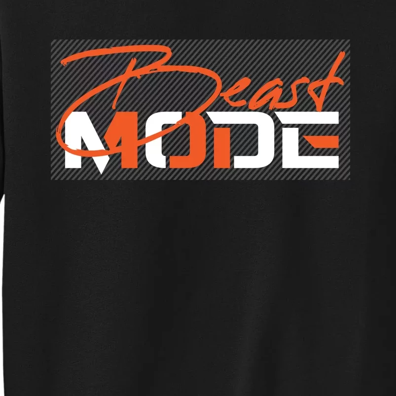 Beast Mode Gym Motivation Graphic Sweatshirt