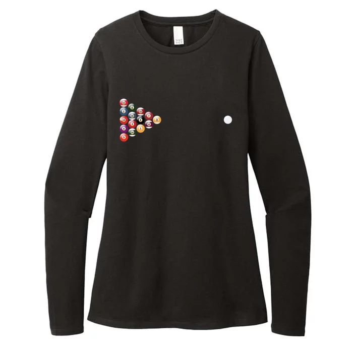 Billiards Meaningful Gift Womens CVC Long Sleeve Shirt