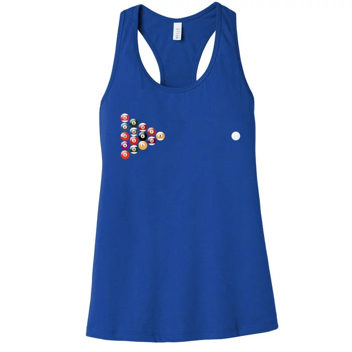 Billiards Meaningful Gift Women's Racerback Tank