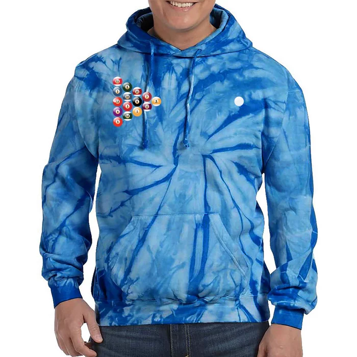 Billiards Meaningful Gift Tie Dye Hoodie