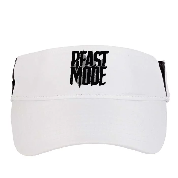 Beast Mode Gym Motivation Adult Drive Performance Visor